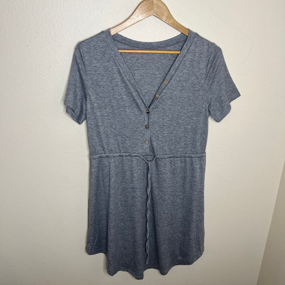 Cupshe Gray Dress Cover Up Small